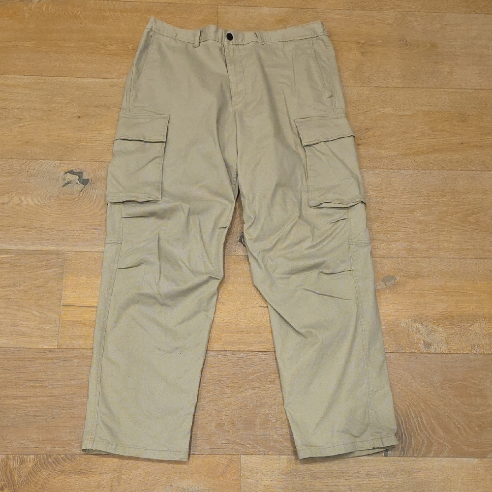 H&M Men's Cargo Pants - Tan Size XL